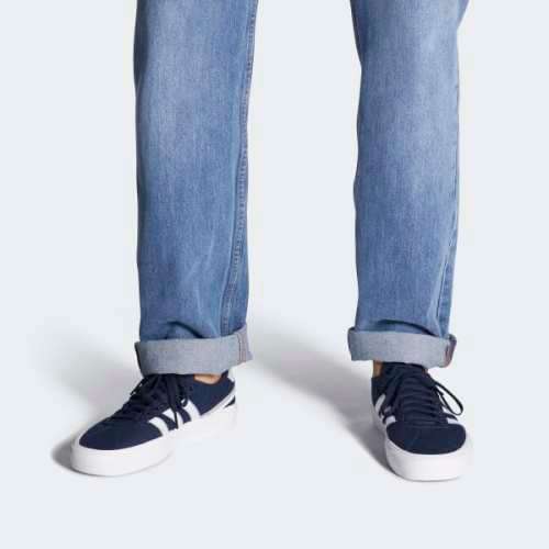 adidas UNISEX DELPALA Collegiate Navy/ Cloud White/ Glory Grey FV0638 Size UK 9 (SA 9)