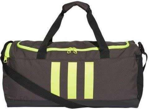 adidas UNISEX ESSENTIALS 3-STRIPES DUFFEL BAG SMALL Grey GN2043