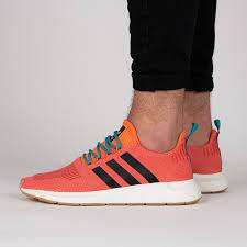 adidas Men`s Swift Run Summer Brick/ Orange/ Black CQ3086 UK 9.5 (SA 9.5)