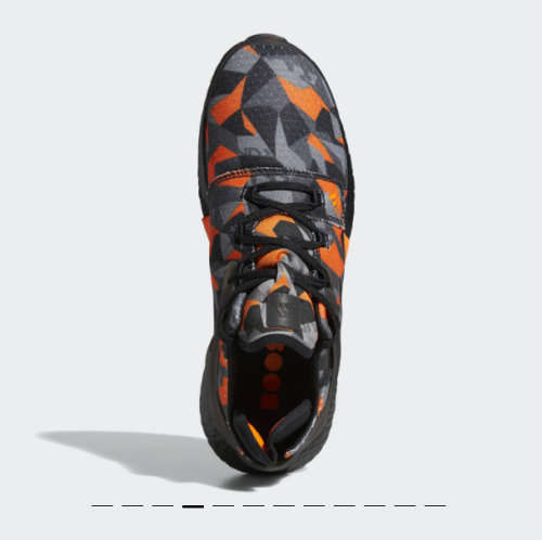adidas Men's ALPHATORSION BOOST Core Black/ Signal Orange/ Grey Six FW9550 Size UK 10 (SA 10)