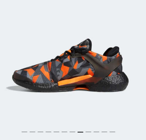 adidas Men's ALPHATORSION BOOST Core Black/ Signal Orange/ Grey Six FW9550 Size UK 10 (SA 10)