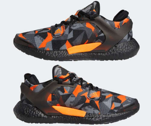 adidas Men's ALPHATORSION BOOST Core Black/ Signal Orange/ Grey Six FW9550 Size UK 10 (SA 10)