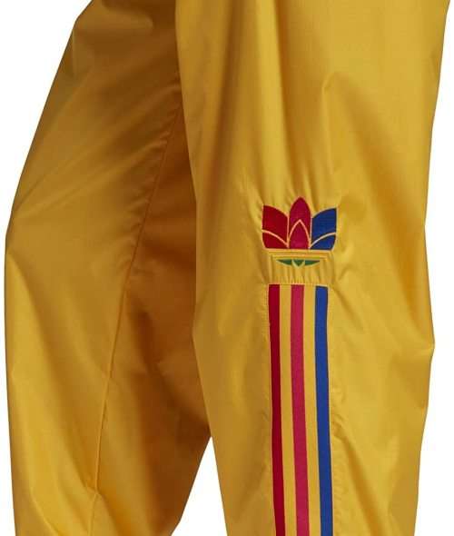adidas Men's Originals 3D Trefoil 3 Stripes Track Pants Active Gold EW3236 Size Medium