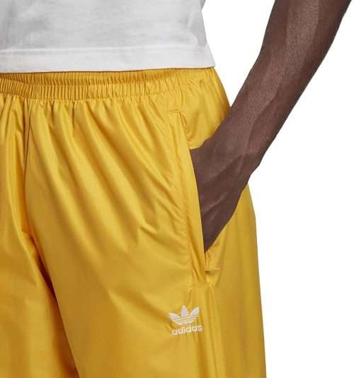 adidas Men's Originals 3D Trefoil 3 Stripes Track Pants Active Gold EW3236 Size Medium