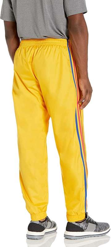 adidas Men's Originals 3D Trefoil 3 Stripes Track Pants Active Gold EW3236 Size Medium