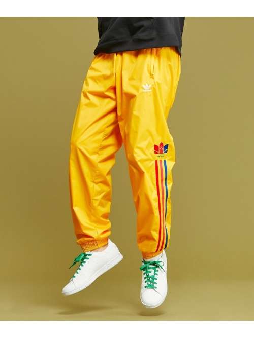 adidas Men's Originals 3D Trefoil 3 Stripes Track Pants Active Gold EW3236 Size Medium
