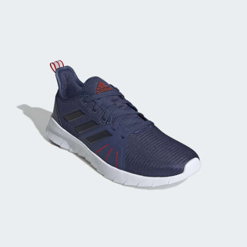 adidas Men's ASWEERUN 2.0 Tech Indigo /Legend Ink /Scarlet  FW1674 Size UK 10 (SA 10)