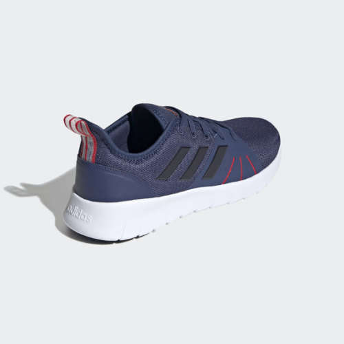 adidas Men's ASWEERUN 2.0 Tech Indigo /Legend Ink /Scarlet  FW1674 Size UK 10 (SA 10)
