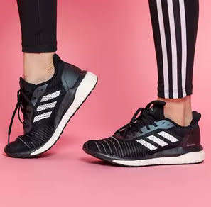 adidas Women's SOLAR DRIVE Core Black / Cloud White / Grey Three D97449 Size UK 6.5 (SA 6.5)