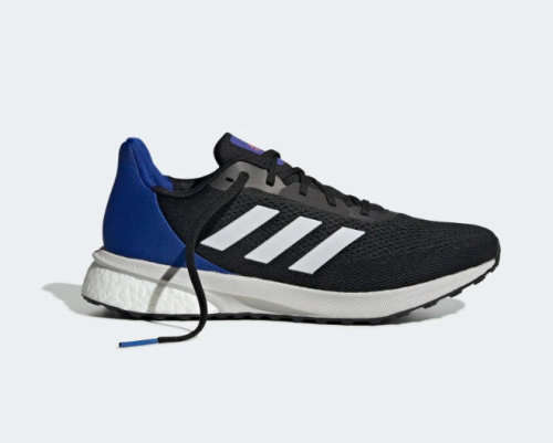 adidas Men`s ASTRARUN Core Black / Cloud White / Solar Red EH1531 Size UK 12 (SA 12)