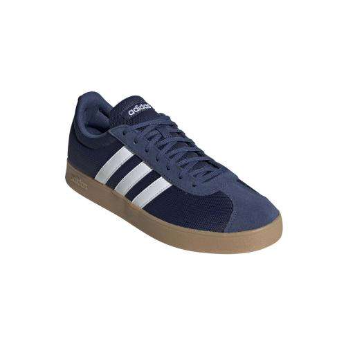 adidas Men`s VL COURT 2.0 Tech Indigo/ Cloud White/ CVore Black EG3986 Size UK 8 (SA 8)