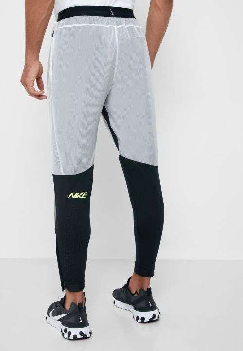 NIKE Men's Phenom Elite Track Pants Grey/ Black BV4811 011 Size Large
