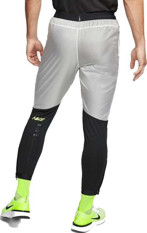 NIKE Men's Phenom Elite Track Pants Grey/ Black BV4811 011 Size Large