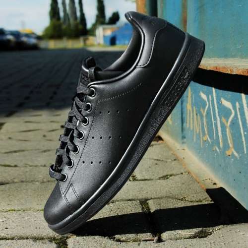 adidas Men's Originals Stan Smith Black M20327 Size UK 11 (SA 11)