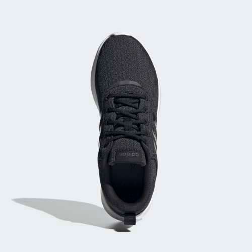 adidas Women`s QT RACER 2.0 Core Black/ Iridescent/ Grey Six FY8309 Size UK 4 (SA 4)