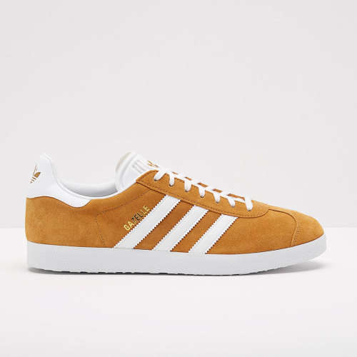 adidas Men`s GAZELLE Mesa Gold/ White B41653 Size UK 10.5 (SA 10.5)