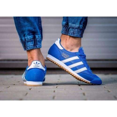 adidas Men s DRAGON OG Blue White Gum BB1269 Size UK 11 SA 11 bobshop .za