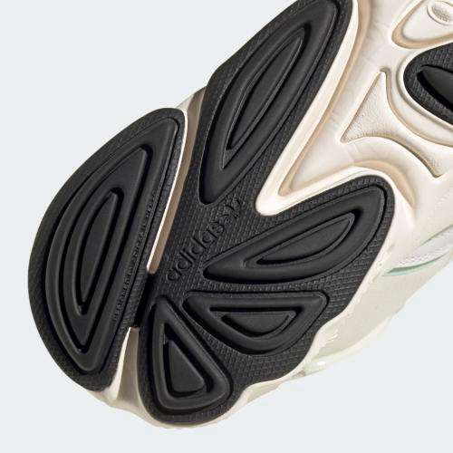 adidas Men's OZWEEGO Chalk White/ Blush Green/ Core Black FV9663 Size UK 10 (SA 10)