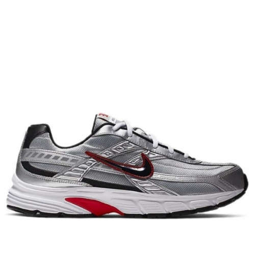 Nike Men`s INITIATOR Metallic Silver/ Black-White 394055 001 Size UK 9 (SA 9)