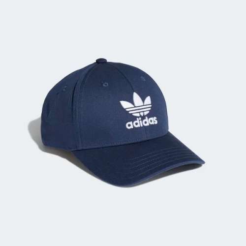 adidas TREFOIL BASEBALL CAP Crew Navy / White GN4888 ONE SIZE FIT ALL