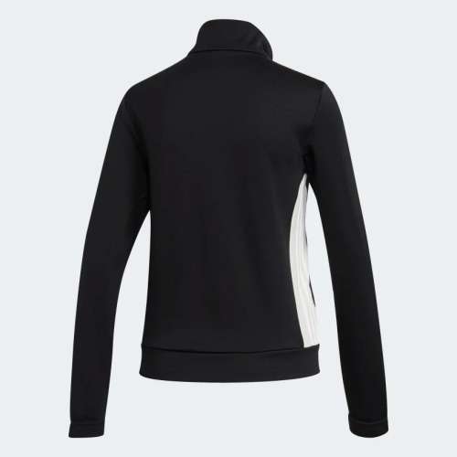 adidas Women`s TEAM SPORTS 2 PIECE TRACK SUIT Black FI6696 Size Medium
