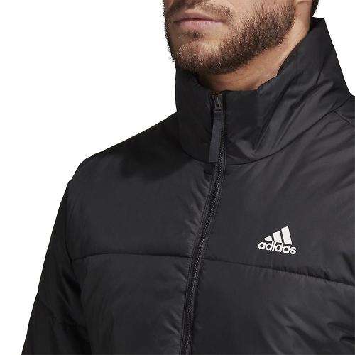adidas Men`s BSC 3-STRIPES INSULATED WINTER JACKET Black DZ1396 Size XXL