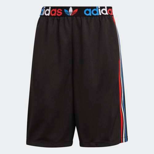 adidas Women`s ADICOLOR TRICOLOR PRIMEBLUE LONG SHORTS GN2934 Size Large