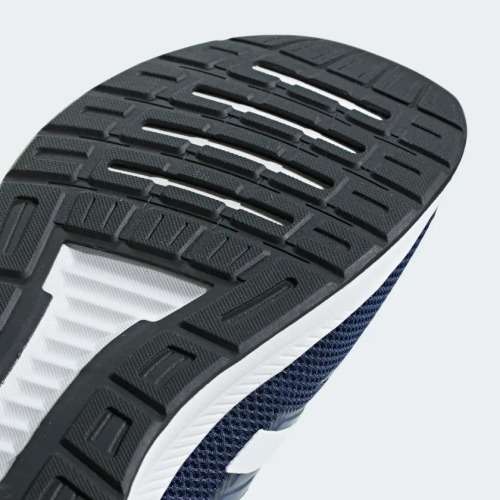 adidas Men`s RUNFALCON Dark Blue / Cloud White / Core Black F36201 Size UK 10 (SA 10)