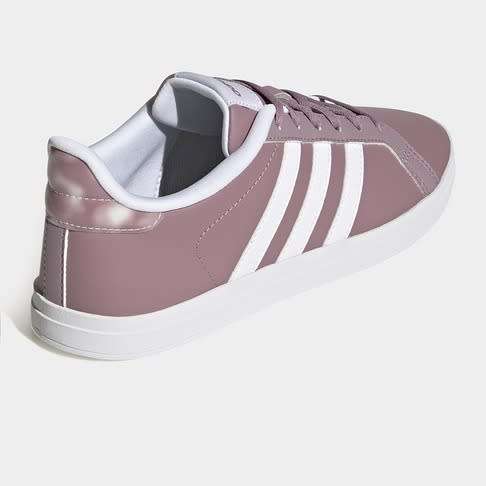 adidas Women`s COURTPOINT Pink/ White GY0024 Size UK 4 (SA 4)
