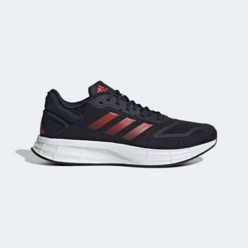 adidas Men`s DURAMO 10 Blue/ Vivid Red/ Cloud White GW4080 Size UK 11 (SA 11)