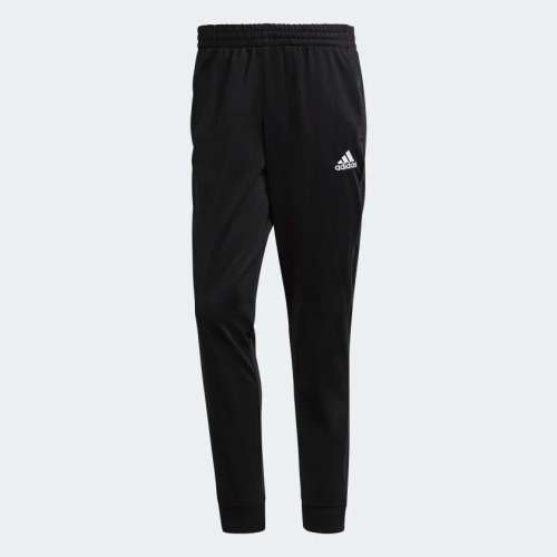 adidas Men`s PRIMEGREEN ESSENTIALS SMALL LOGO 2 PC TRACK SUIT Black/White GK9656 Size Medium
