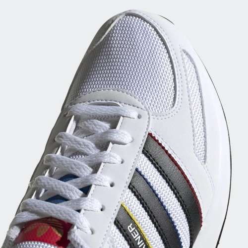 adidas Men`s LA TRAINER White/Blue/Red FY1394 Size UK 11 (SA 11)
