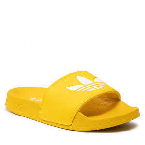 adidas Unisex ADILETTE Lite Yellow FX5908 Size UK 9 (SA 9)