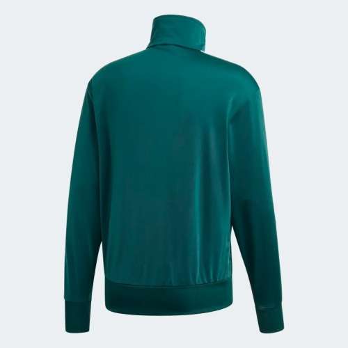 adidas Men`s Essential 3 Stripes Tricot Jacket Legacy Teal GA2447 Size Large