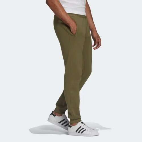 adidas Men`s adicolor Essential Trefoil Pants Focus Olive GA2348 Size Medium