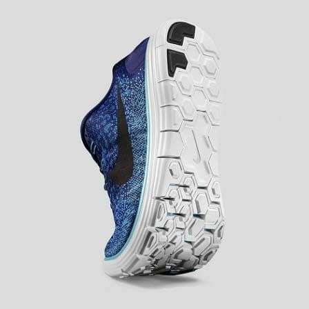 Nike Men`s Free RN Distance Blue (PREOWNED) 827115 400 Size UK 8 (SA 8)