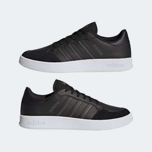 adidas Men`s BREAKNET Lifestyle Core Black / Grey Five GX4198 Size UK 9 (SA 9)