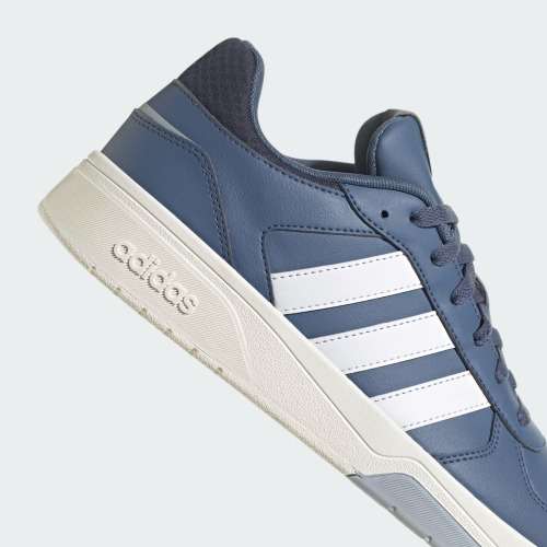 adidas Men`s COURTBEAT COURT LIFESTYLE Wonder Steel/ Cloud White/ Legend GX1744 Size UK 9.5 (SA 9.5)