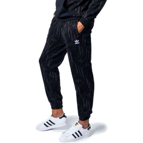 adidas Men`s PANTALONE MONOGRAM SWEATPANT Black GD5849  Size XL