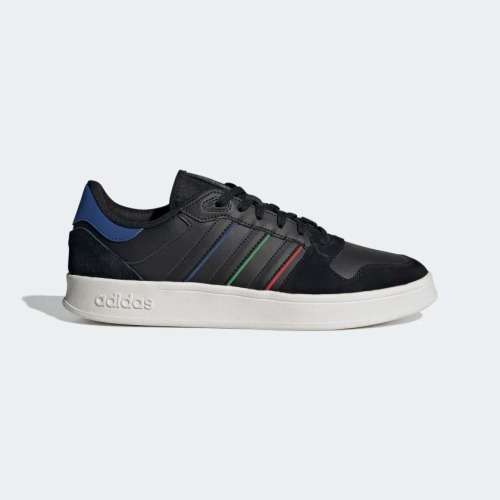 adidas Men`s BREAKNET PLUS Core Black / Royal Blue FY9651 Size UK 11 (SA 11)