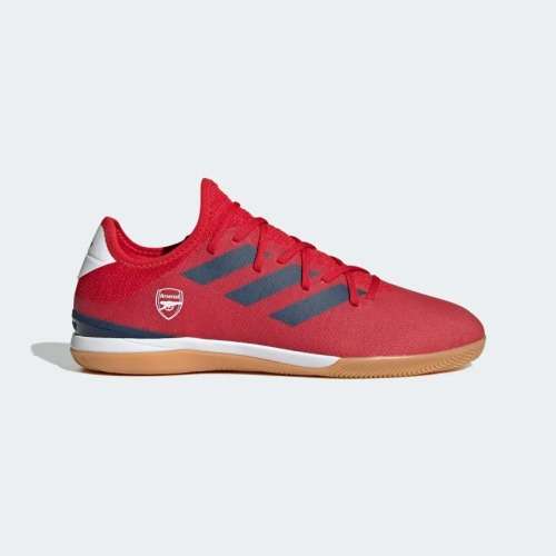adidas Men`s GAMEMODE KNIT INDOOR BOOTS Scarlet/Mystery Blue/ Cloud White GY7564 Size UK 10 (SA 10)