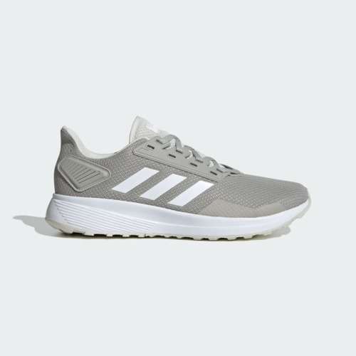 adidas Men`s DURAMO 9  Metal Grey / Cloud White / Orbit Grey EG8662 Size UK 9 (SA 9)