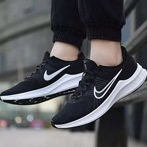 Nike Men`s DOWNSHIFTER 11 Black/White/Smoke Grey CW3411 006 Size UK 9 (SA 9)