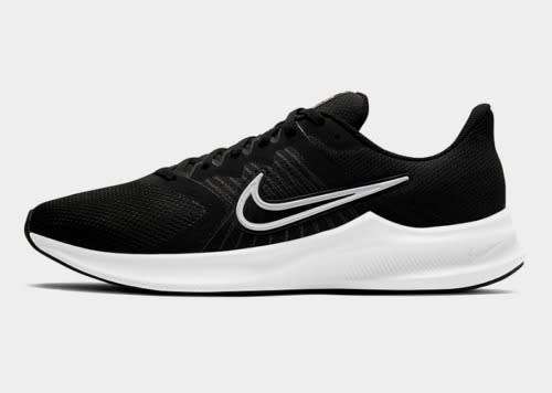 Nike Men`s DOWNSHIFTER 11 Black/White/Smoke Grey CW3411 006 Size UK 9 (SA 9)
