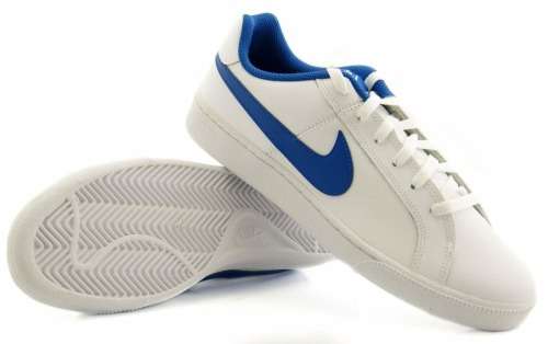 Nike Men`s NIKE COURT ROYALE White/ Blue 749747 141 Size UK 8 (SA 8)