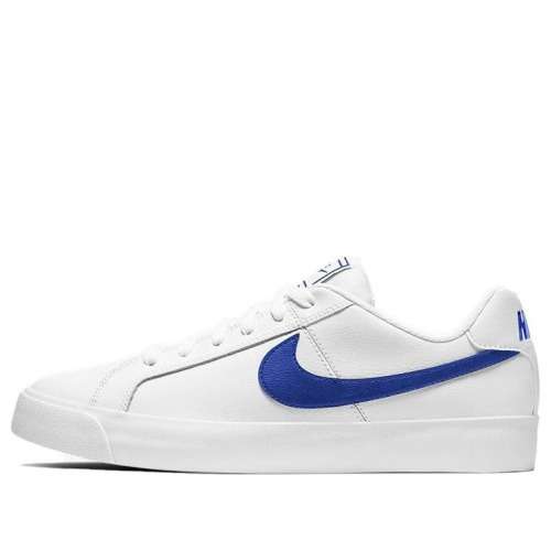 Nike Men`s NIKE COURT ROYALE White/ Blue 749747 141 Size UK 8 (SA 8)
