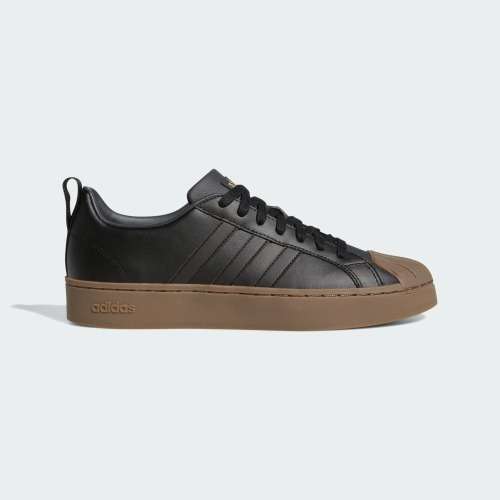 adidas Men`s STREETCHECK CLOUDFOAM COURT LOW Core Black / Carbon GZ3982 Size UK 11 (SA 11)