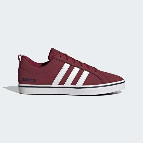 adidas Men`s VS PACE LIFESTYLE Burgundy/ Cloud White/ Legend Ink H02019 Size UK 11 (SA 11)