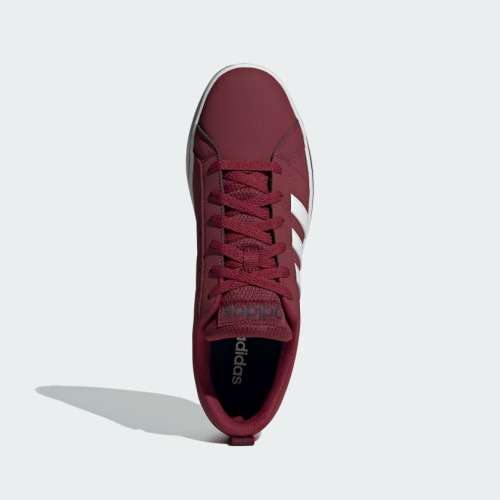 adidas Men`s VS PACE LIFESTYLE Burgundy/ Cloud White/ Legend Ink H02019 Size UK 11 (SA 11)