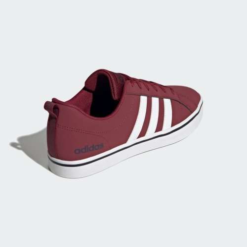 adidas Men`s VS PACE LIFESTYLE Burgundy/ Cloud White/ Legend Ink H02019 Size UK 11 (SA 11)